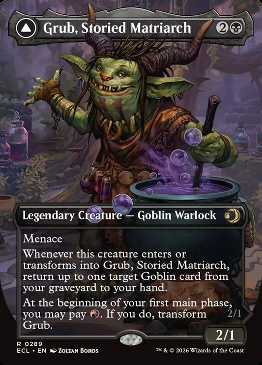 Grub, Storied Matriarch - cara 1