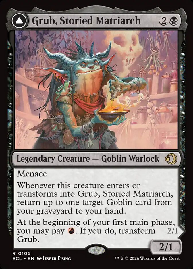 Grub, Storied Matriarch - cara 1