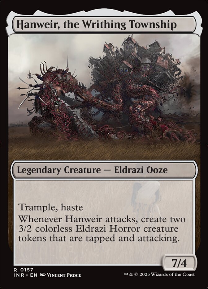 Hanweir, the Writhing Township - reverso meld