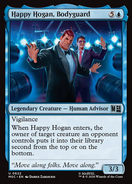 Happy Hogan, Bodyguard