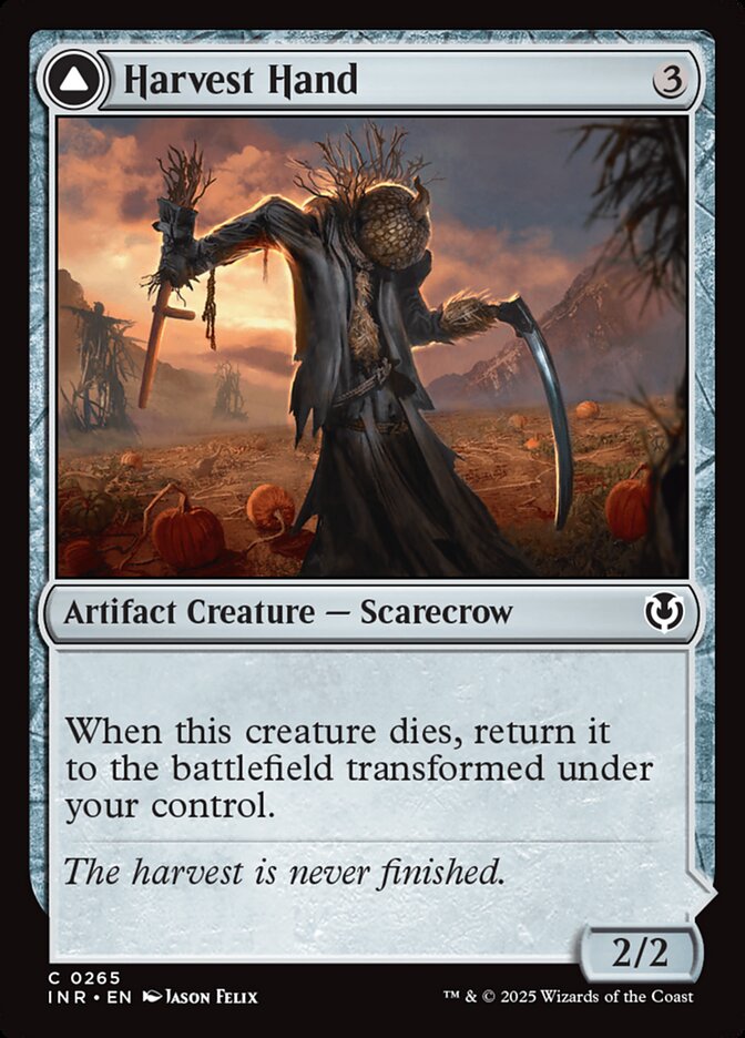 Harvest Hand - cara 1