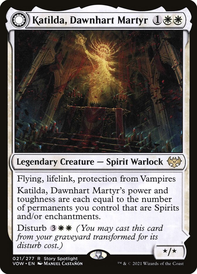Katilda, Dawnhart Martyr - cara 1