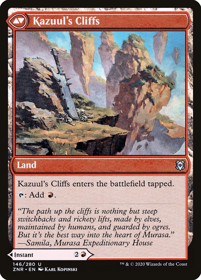 Kazuul's Cliffs - cara 2