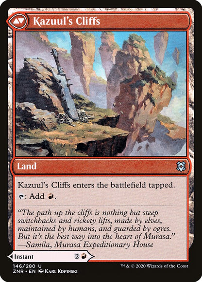 Kazuul's Cliffs - cara 2