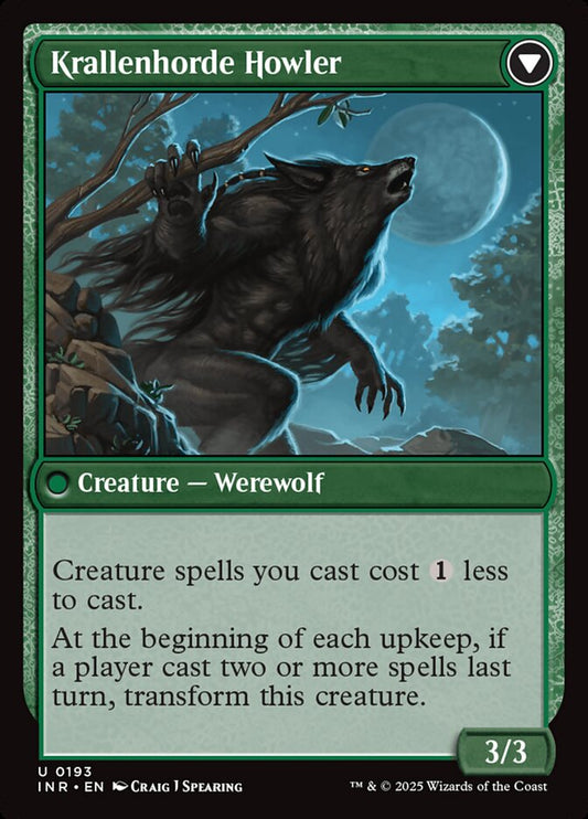 Krallenhorde Howler - cara 2