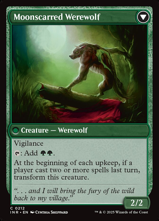 Moonscarred Werewolf - cara 2