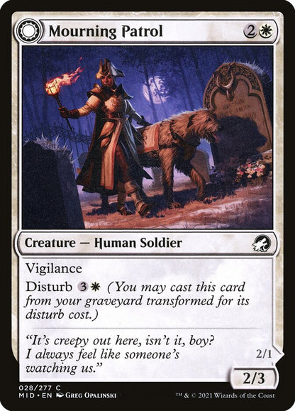 Mourning Patrol - cara 1