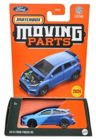 Matchbox Moving Parts 2018 Ford Focus RS