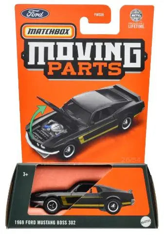 Matchbox Moving Parts 1969 Ford Mustang Boss 302