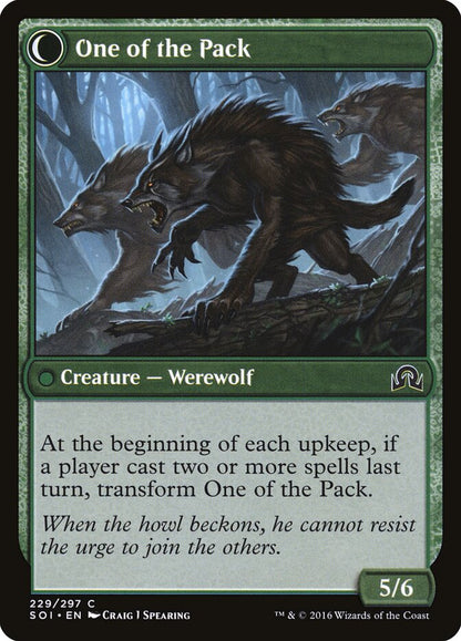One of the Pack - cara 2
