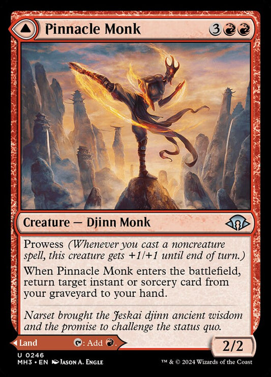 Pinnacle Monk - cara 1