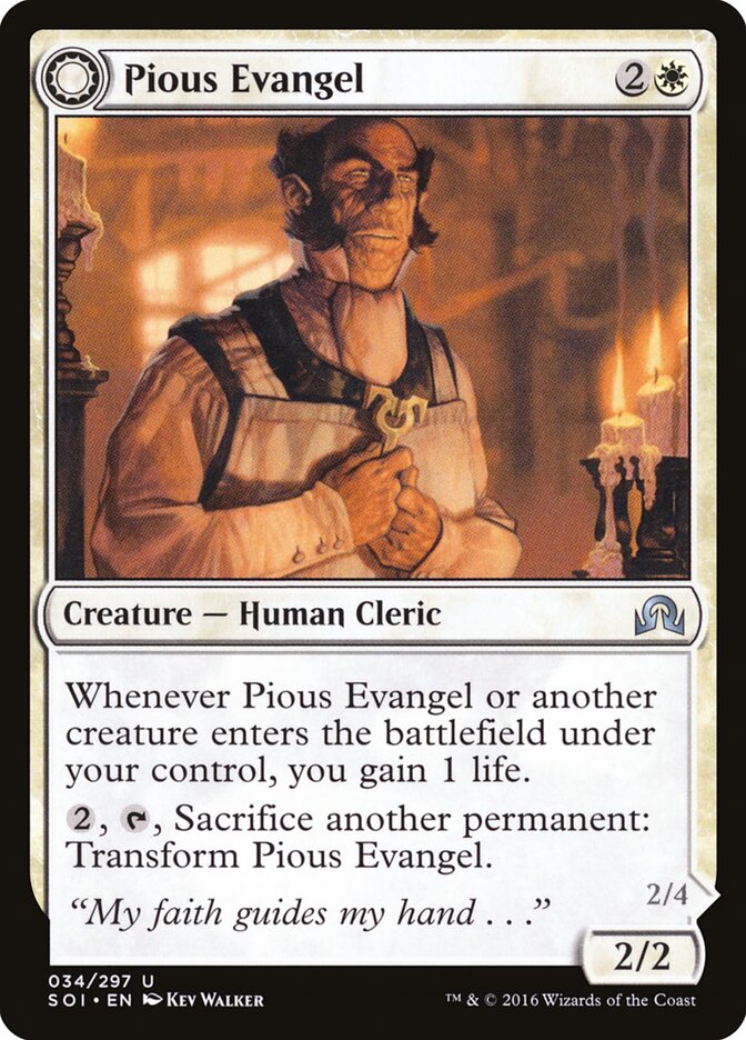 Pious Evangel - cara 1