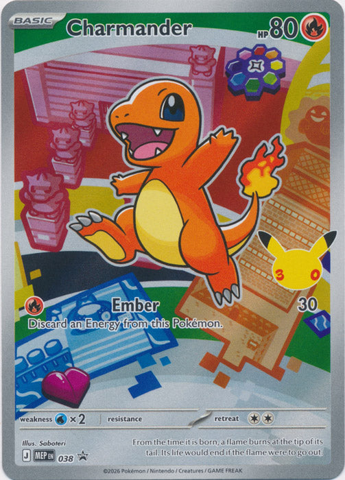 Charmander (038) - MEP Black Star Promos - Promo - ES