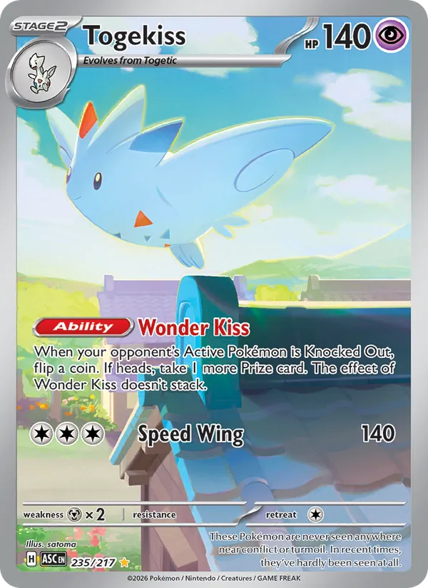 Togekiss (235/217) - Ascended Heroes - Illustration rare - EN