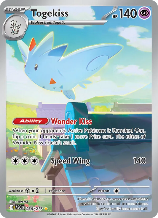 Togekiss (235/217) - Ascended Heroes - Illustration rare - EN