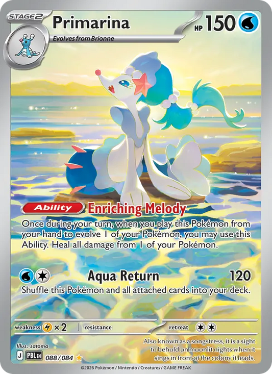 Primarina (088/084) - Pitch Black - Illustration rare - EN