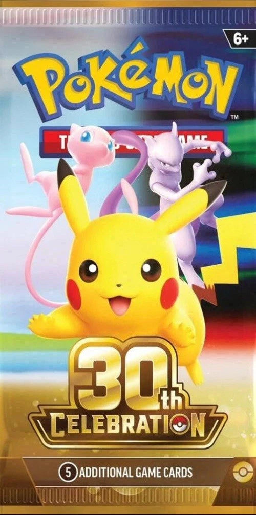 Pokémon TCG: 30th Celebration - Booster Pack x1 INGLES