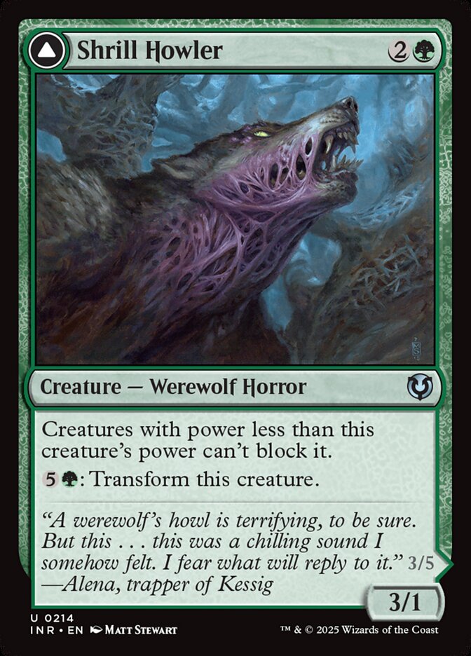 Shrill Howler - cara 1