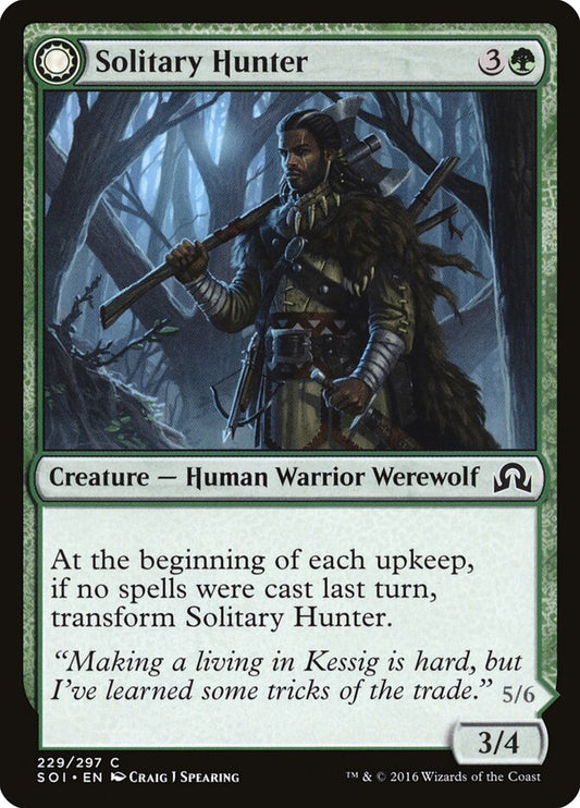 Solitary Hunter - cara 1