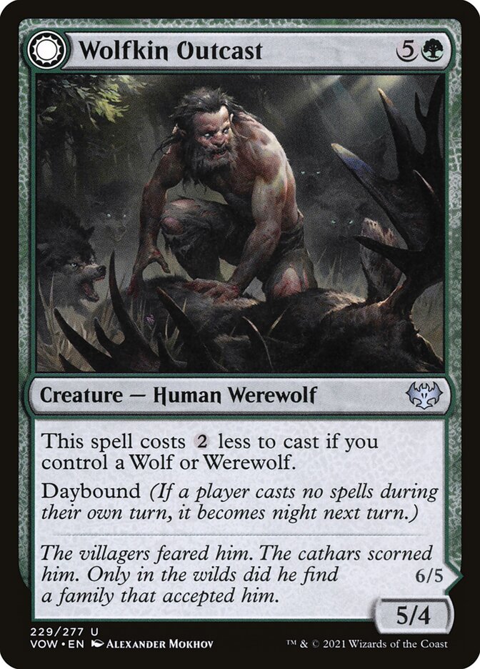 Wolfkin Outcast - cara 1