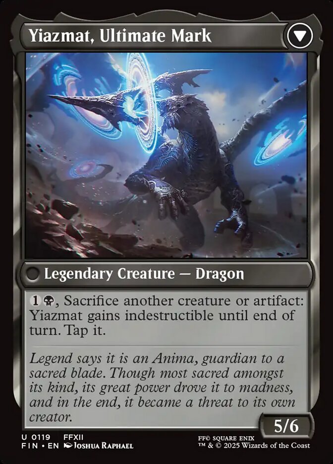 Yiazmat, Ultimate Mark - cara 2